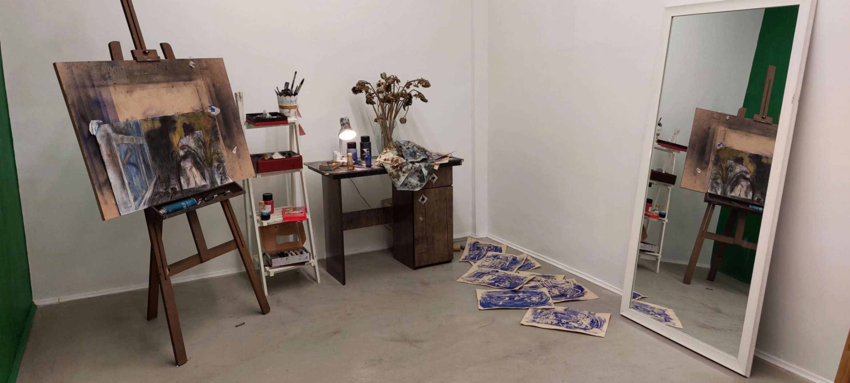 THE ROOM/ Installation view/ 2023 - HANIYEH DOOSTDAR