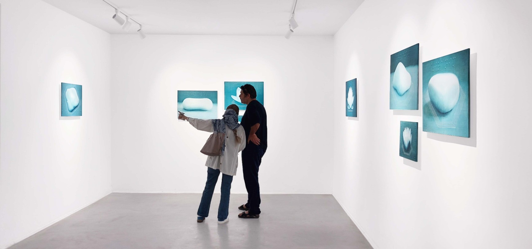 Timeless Observance: Reimagining the Zen Garden in the Works of M.H Nikbakht 